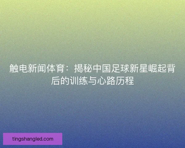 触电新闻体育：揭秘中国足球新星崛起背后的训练与心路历程